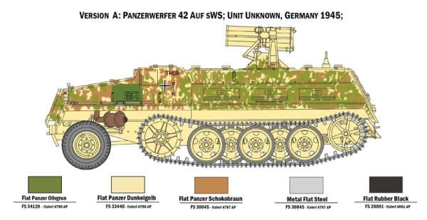 1/35   15 cm. Panzerwerfer 42 auf sWS