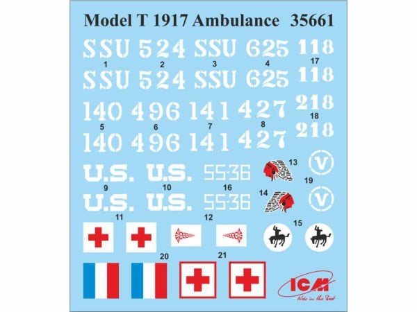 1/35 Model T 1917 Ambulance WWI American Car