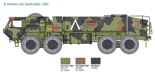 1/35  M978 FUEL SERVICING TRUCK