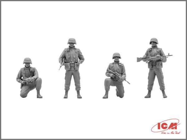 1/35 US Elite Forces in Iraq 4 figures – 4 soldiers