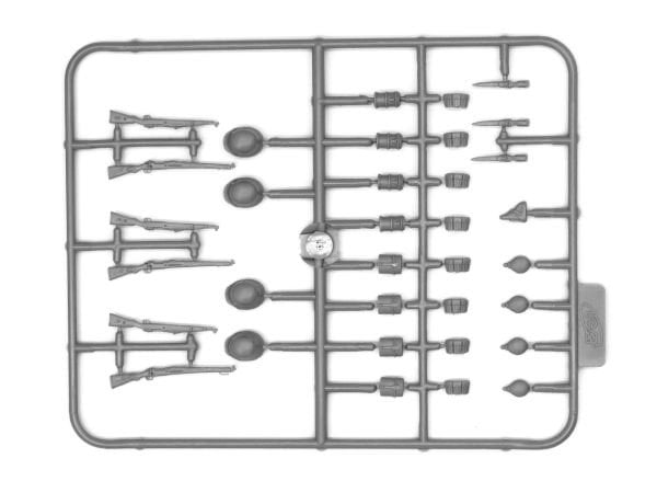 1/35 German Assault Troops (1917-1918) 4 figures – 1 unterofficer, 3 soldiers