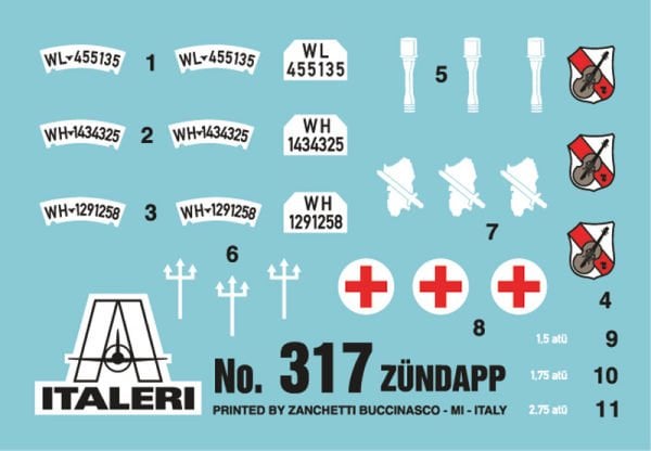 1/35  ZUNDAPP KS750 WITH SIDECAR
