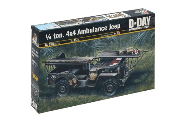 1/35 1/4 ton. 4x4 AMBULANCE JEEP