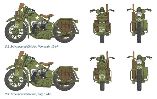 1/35  U.S. MOTORCYCLES