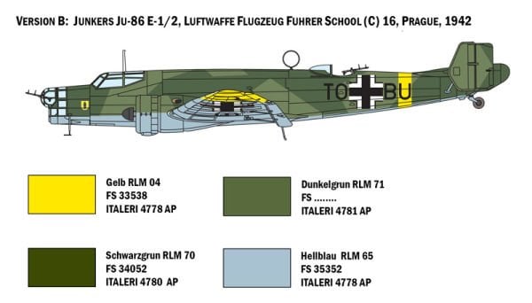 1/72  ju 86 e1/e2