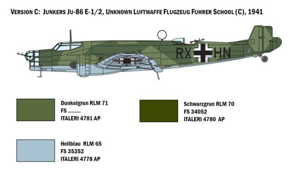 1/72  ju 86 e1/e2