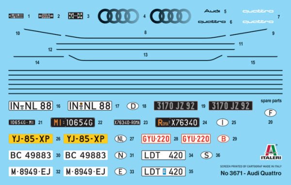 1/24 Audi Quattro