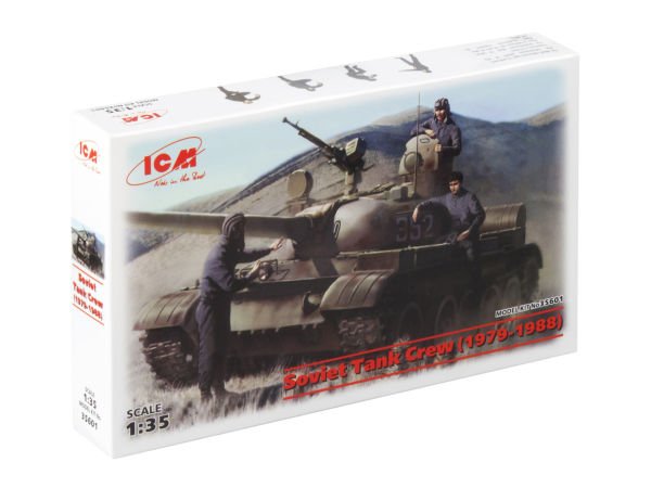 1/35 Soviet Tank Crew (1979-1988) 4 figures