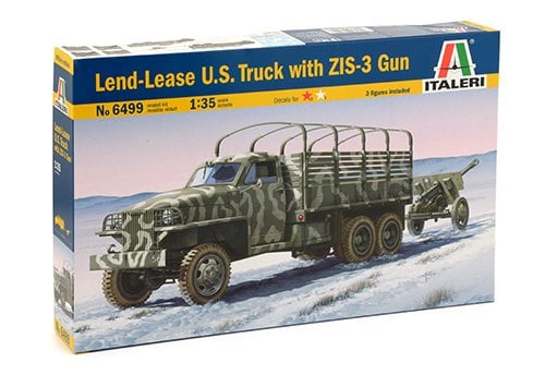 1/35  LEND LEASE U.S.TRUCK with ZIS - 3 gun