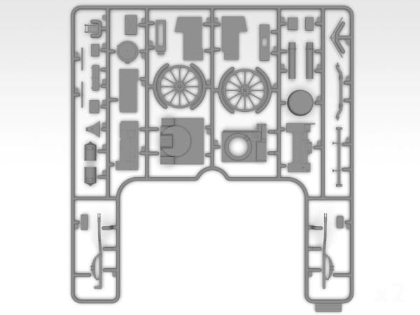 1/35  Feldküche WWII German Field Kitchen with cooks