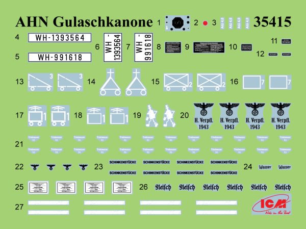 1/35  Feldküche WWII German Field Kitchen with cooks