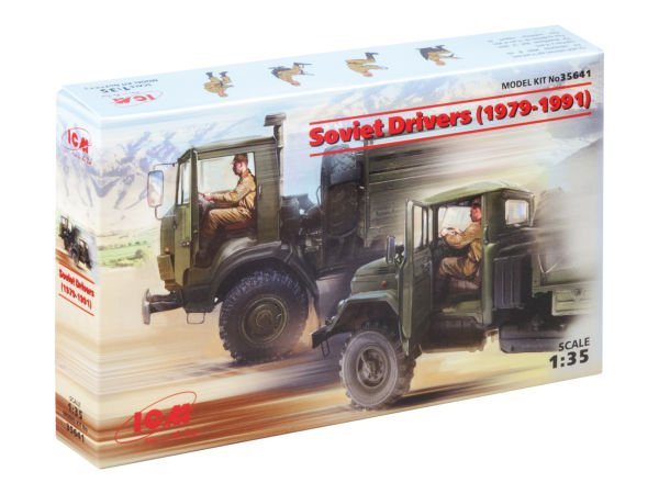 1/35  Soviet Drivers (1979-1991) 2 figures