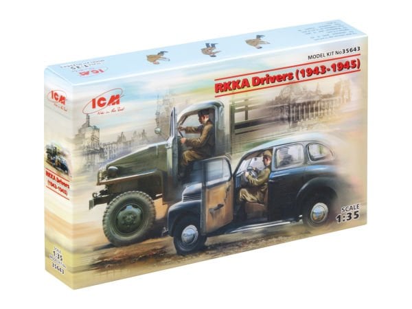 1/35 RKKA Drivers (1943-1945) 2 figures