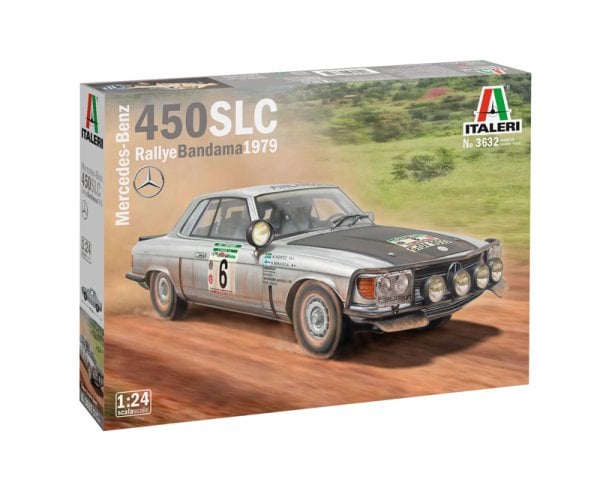 1/24 Mercedes-Benz 450SLC Rallye Bandama 1979