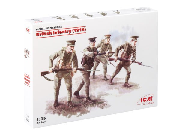 1/35 British Infantry (1914) 4 figures