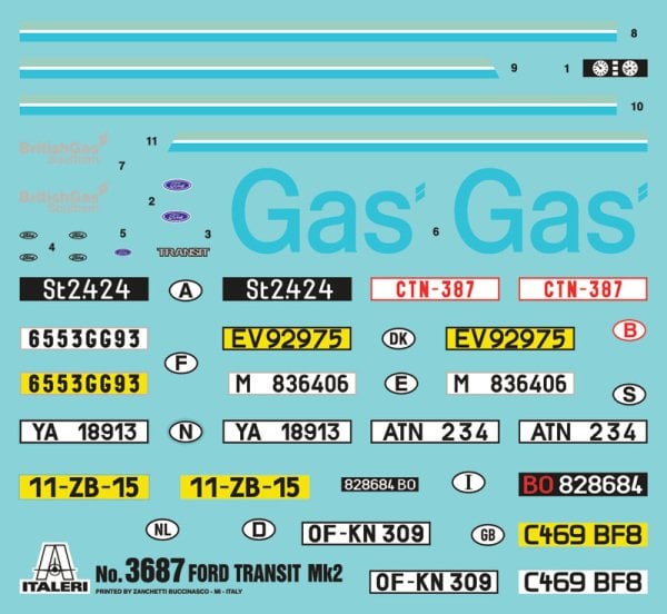 1/24  FORD TRANSIT MK2