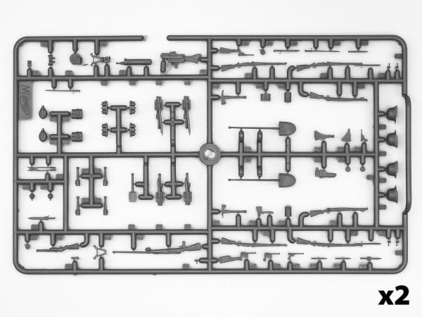 1/35 German Sturmtruppen (1918) 4 figures