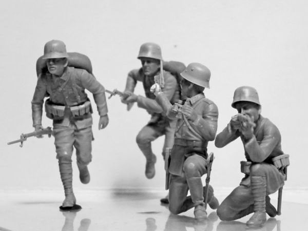 1/35 Turkish Infantry (1915-1918) 4 figures