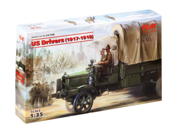 1/35 US Drivers (1917-1918) 2 figures