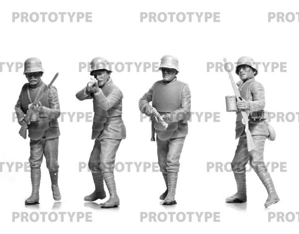 1/35 WWI German Infantry in аrmor
