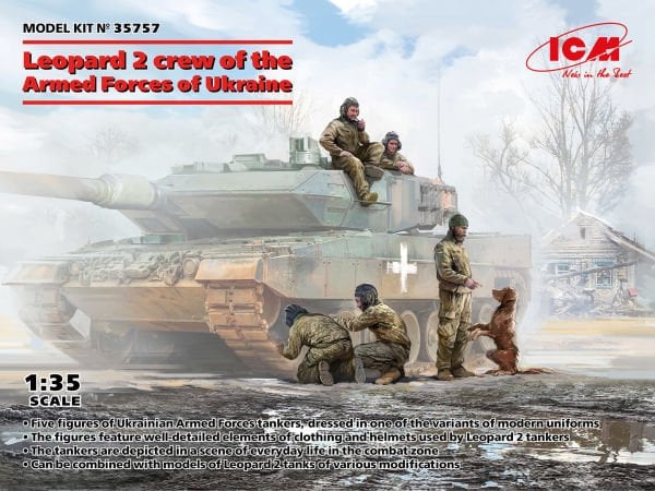 1/35 Leopard 2 crew of the Armed Forces of Ukraine