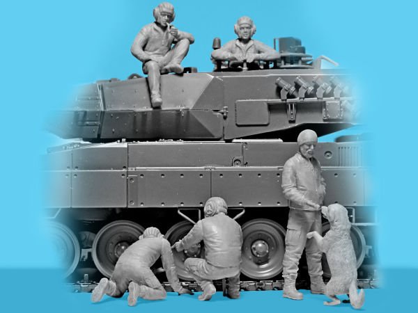 1/35 Leopard 2 crew of the Armed Forces of Ukraine