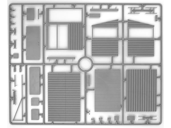 1/35  Chernobyl#1. Radiation Monitoring Station ZiL-131KShM truck & 5 figures & diorama base with background