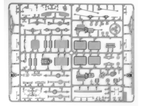 1/35 Chernobyl#2. Fire Fighters AC-40-137A firetruck & 4 figures & diorama base with background
