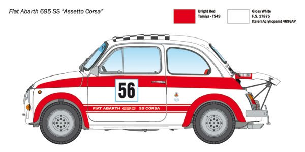 1/12  FIAT Abarth 695SS/Assetto Corsa