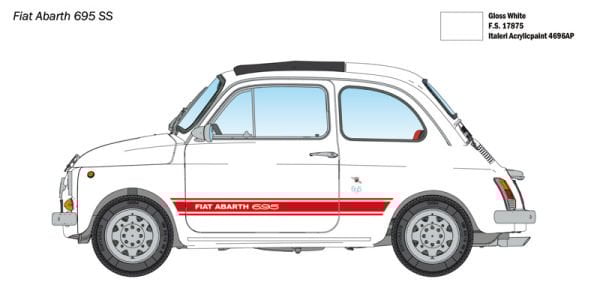 1/12  FIAT Abarth 695SS/Assetto Corsa