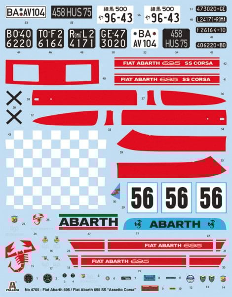 1/12  FIAT Abarth 695SS/Assetto Corsa