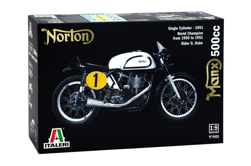 1/9  NORTON MANX 500cc 1951
