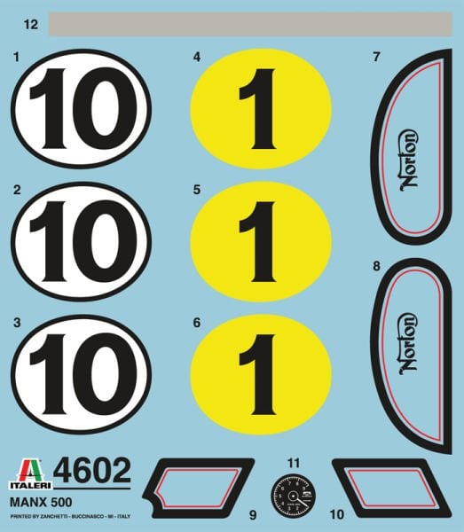 1/9  NORTON MANX 500cc 1951