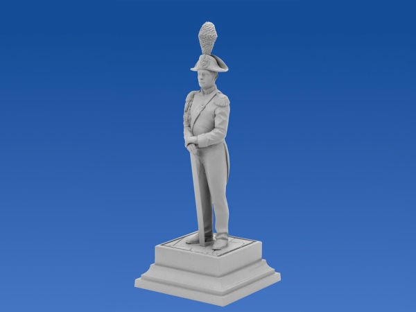 1/16 Italian Carabinier The set includes 35 parts for assembly of one figure