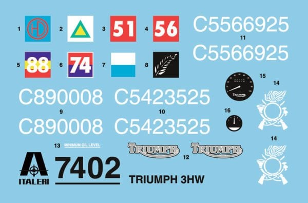 1/9  TRIUMPH 3HW