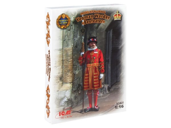 1/16 Yeoman Warder “Beefeater” The set includes 34 parts for assembly of one figure.