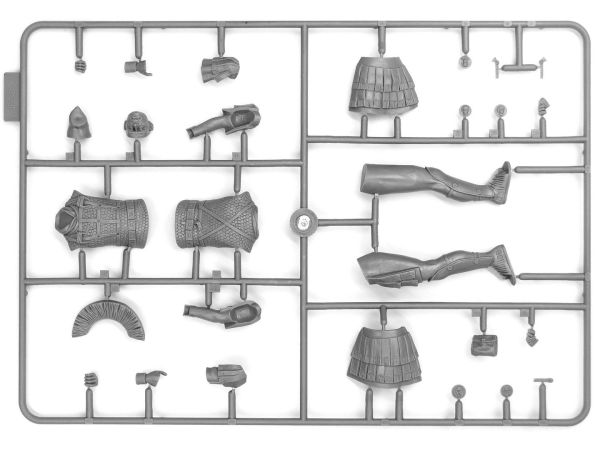 1/16 Roman Centurion The set includes 49 parts for assembly a figure of I century Roman Centurion