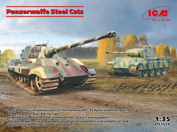 1/35  Panzerwaffe Steel Cats