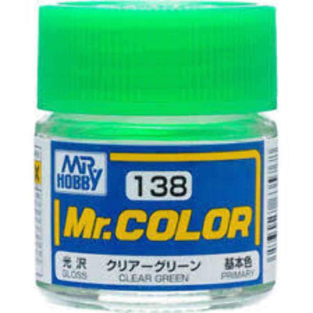 C138 CLEAR GREEN