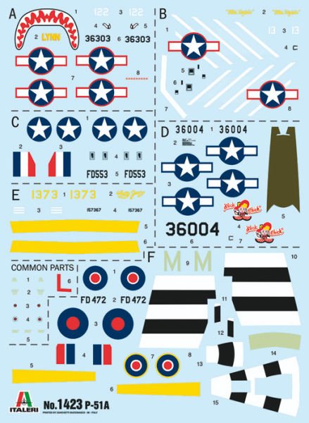 1/72  P-51A Mustang