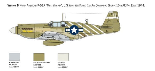 1/72  P-51A Mustang