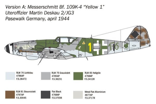 1/48  Bf 109 K-4
