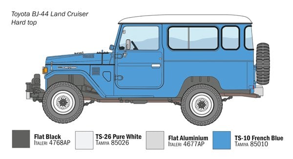 1/24 Toyota BJ44 Land Cruiser