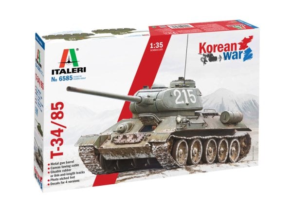 1/35   T-34/85 Korean War