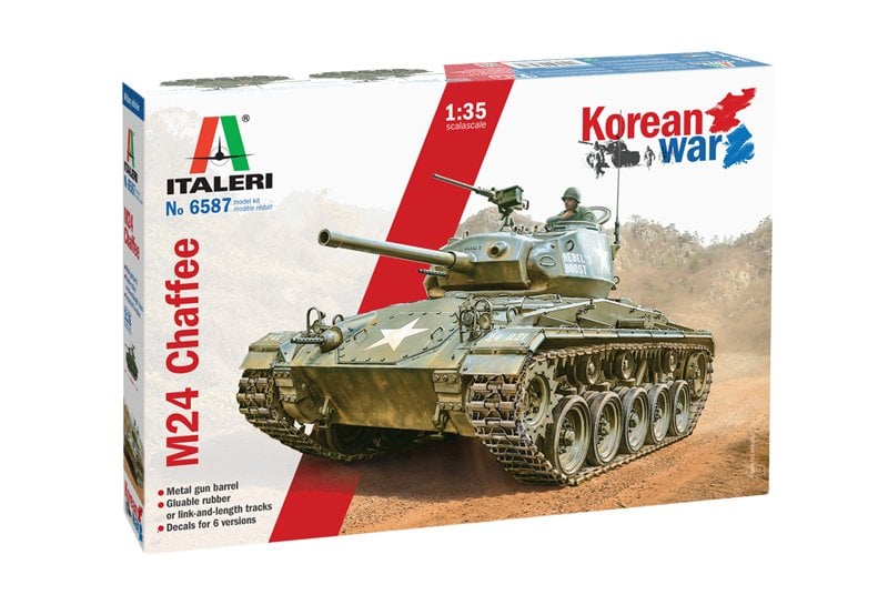 1/35  M24 Chaffee Korean War