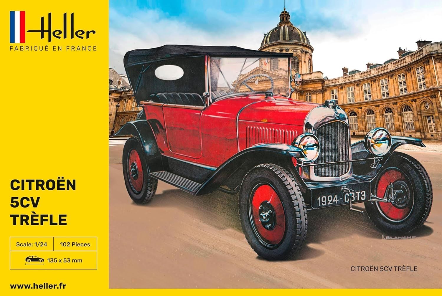 1/24  Citroën 5CV Trèfle