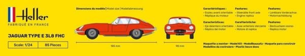 1/24 JAGUAR TYPE E 3L8 FHC