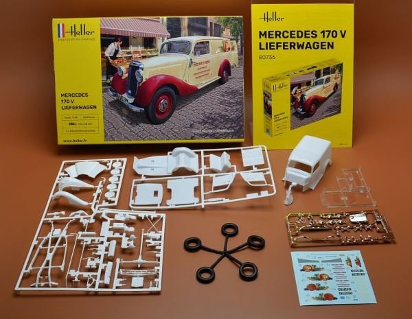 1/24  MERCEDES BENZ  170 LIEFERWAGEN