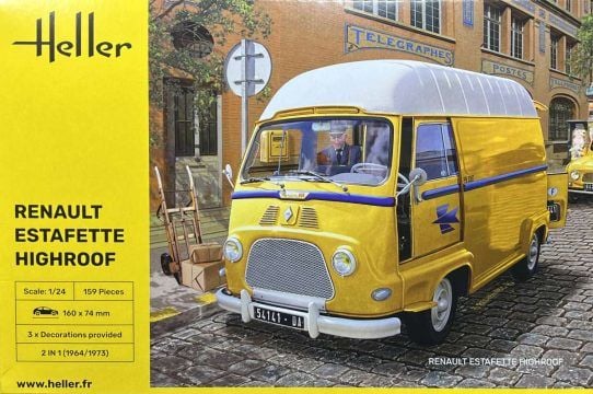 1/24 RENAULT ESTAFETTE HIGHROOF (YENİ KALIP)