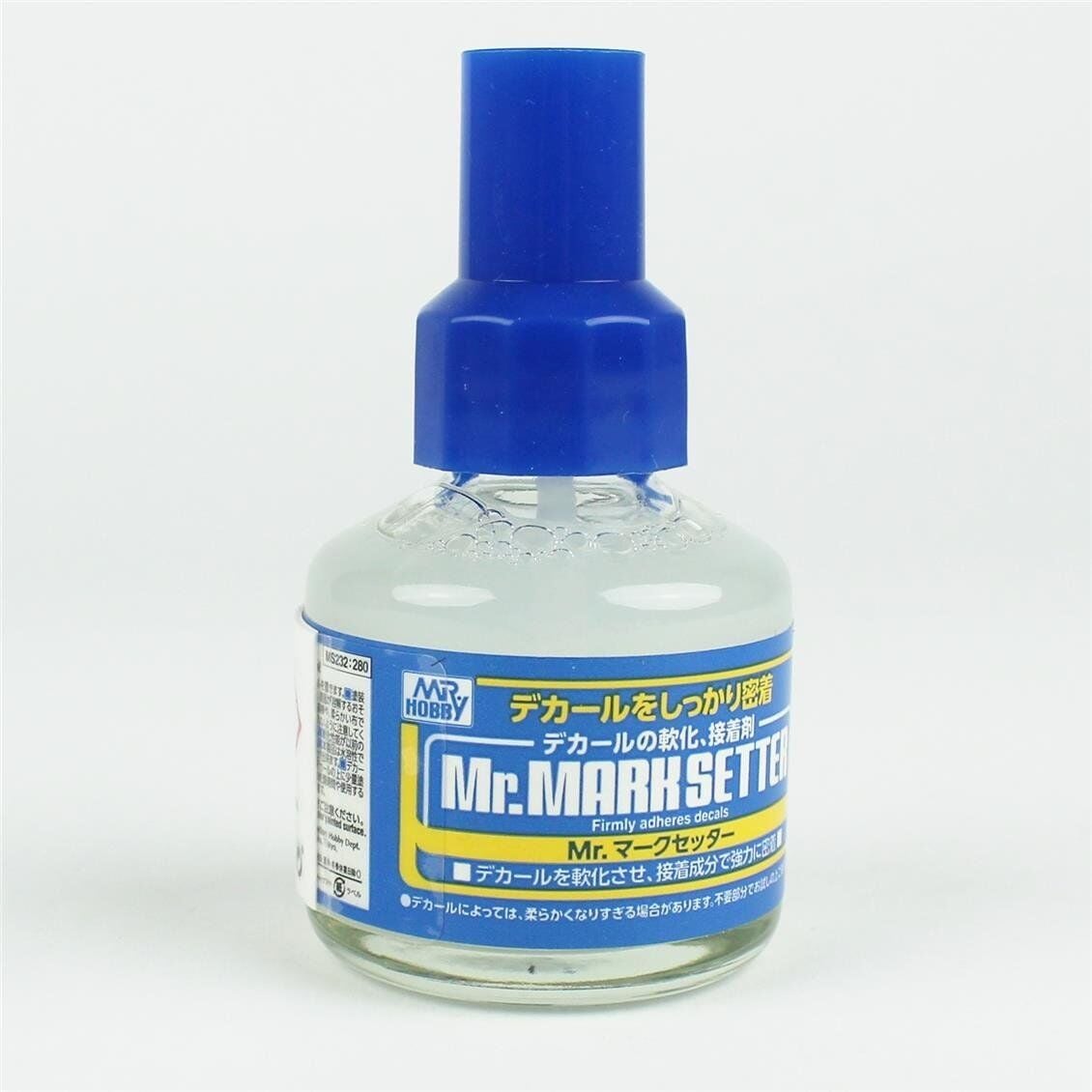 Mr.Hobby MS-232 40 ml.Mr.Mark Setter, Dekal Sabitleme Sıvısı